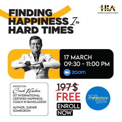 FINDING HAPPINESS IN HARD TIMES